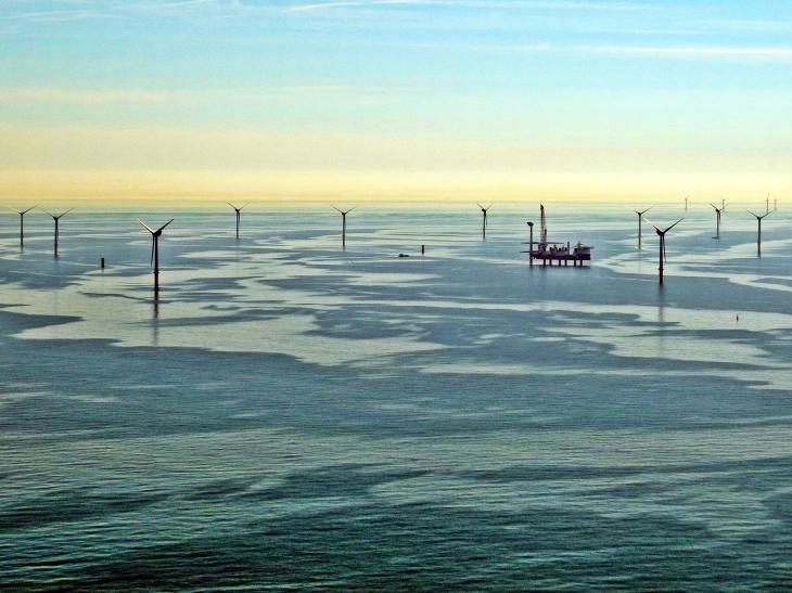 Luftbild Windpark